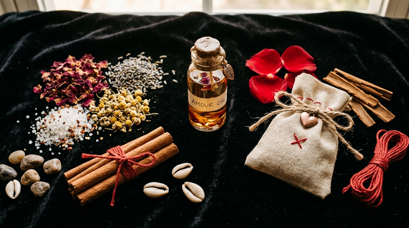 love spells blog - Sacred Materials Used in African Love Spells