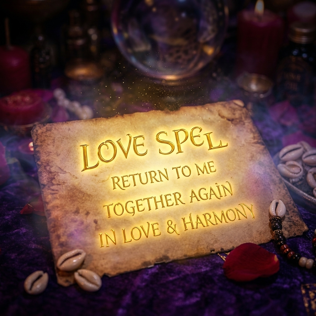 personalized love spell — bespoke ancestral ritual tailored to a unique love situation