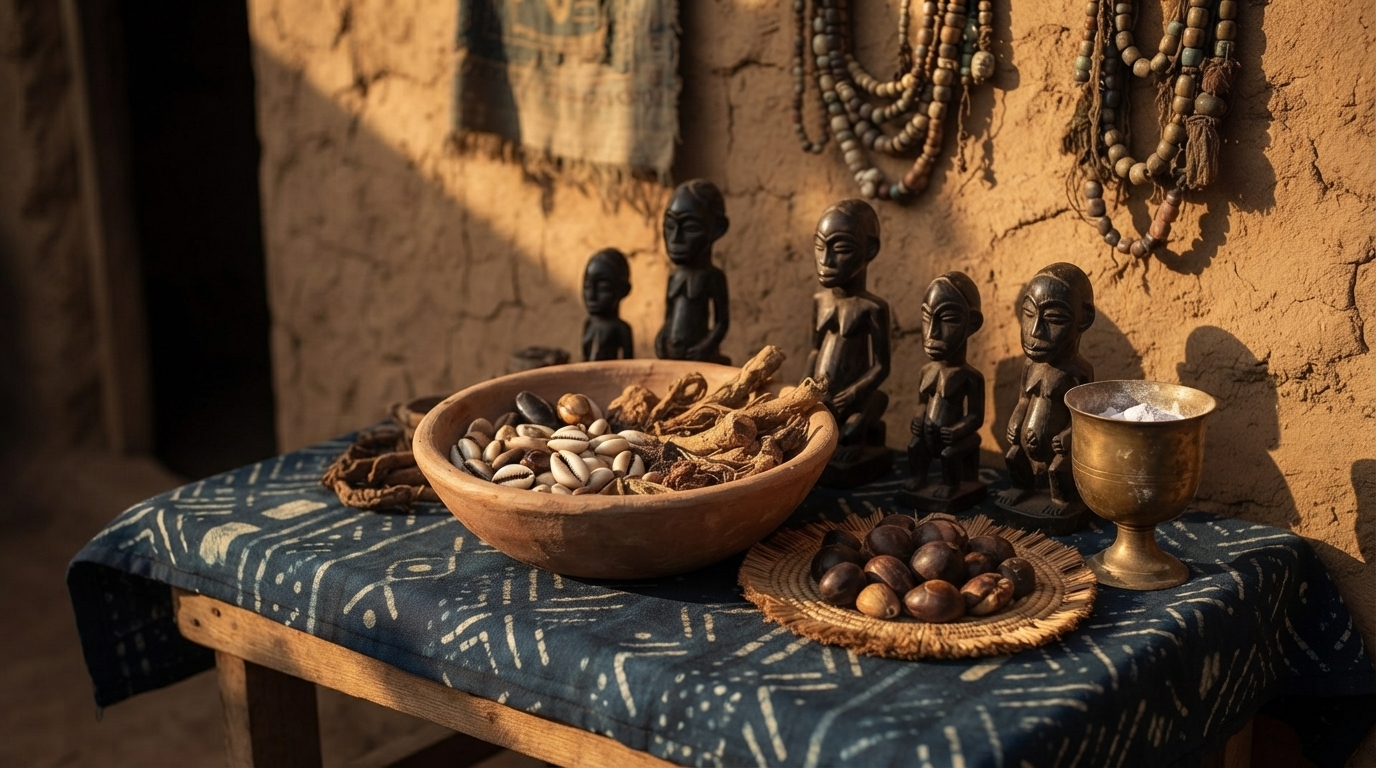 Ancestral altar for Baba Ali love spells services