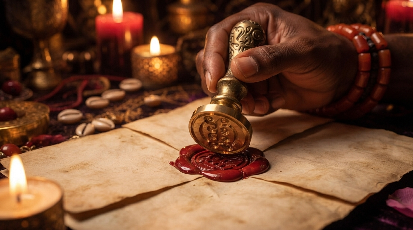 Sacred binding cord ritual for couples